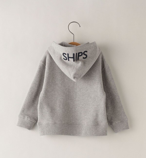 SHIPS KIDS:80～90cm / ロゴ フード ジップ パーカー|SHIPS(シップス