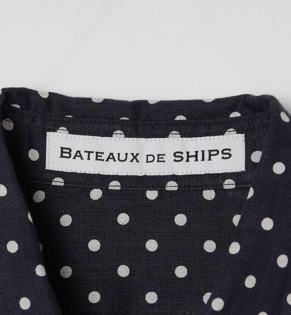 BATEAUX DE SHIPS: リネン レギュラーカラーシャツ|SHIPS(シップス)の