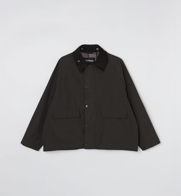 【SHIPS別注】BARBOUR: コットン/ナイロン TRANSPORT/トランスポートジャケット