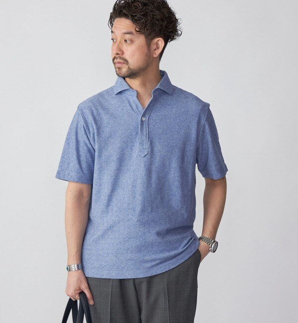 WEB限定/SHIPS別注】LACOSTE: ピケ ボタンダウン ポロシャツ|SHIPS