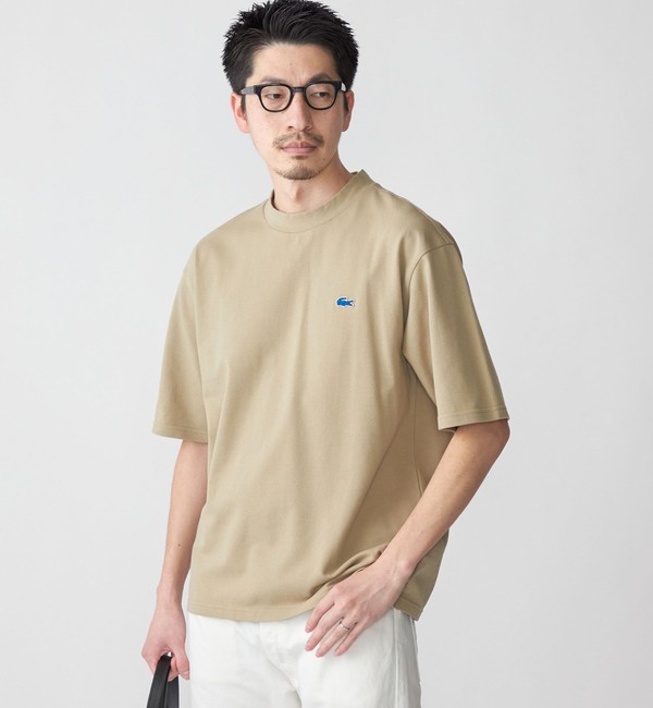 SHIPS別注】LACOSTE: リラックスフィット モックネック Tシャツ|SHIPS