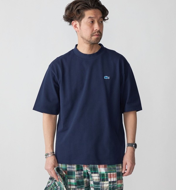 SHIPS別注】LACOSTE: リラックスフィット モックネック Tシャツ|SHIPS