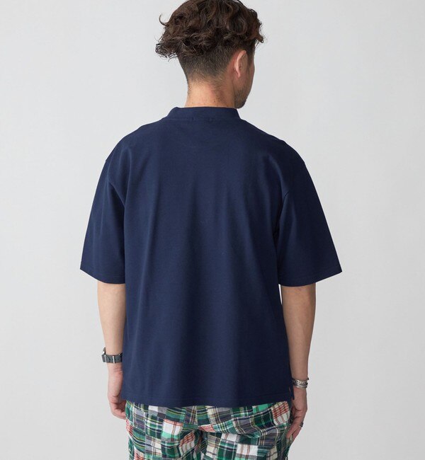 SHIPS別注】LACOSTE: リラックスフィット モックネック Tシャツ|SHIPS