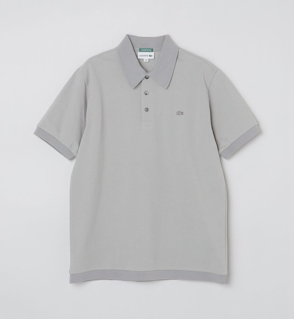 SHIPS別注】LACOSTE: クラシック ニットリブ ポロシャツ|SHIPS