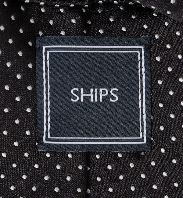 SHIPS: フォサッティ サテン ピンドット ネクタイ|SHIPS(シップス)の