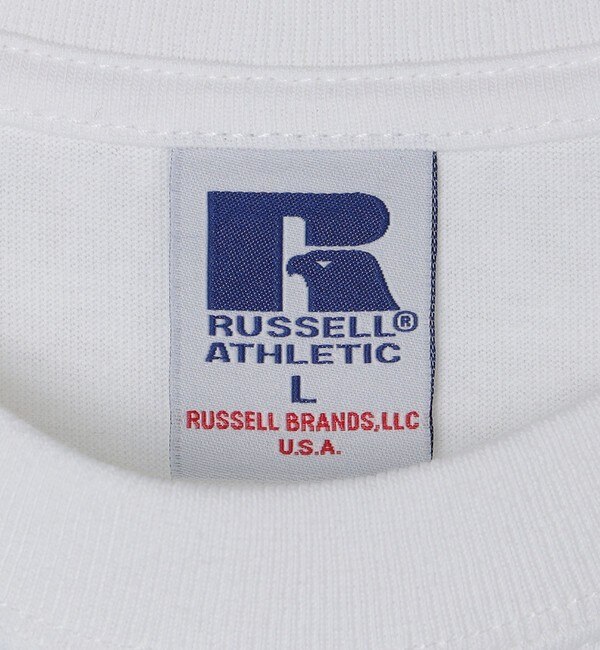 SHIPS別注】RUSSELL ATHLETIC: OLD ENGLISH プリント Tシャツ|SHIPS