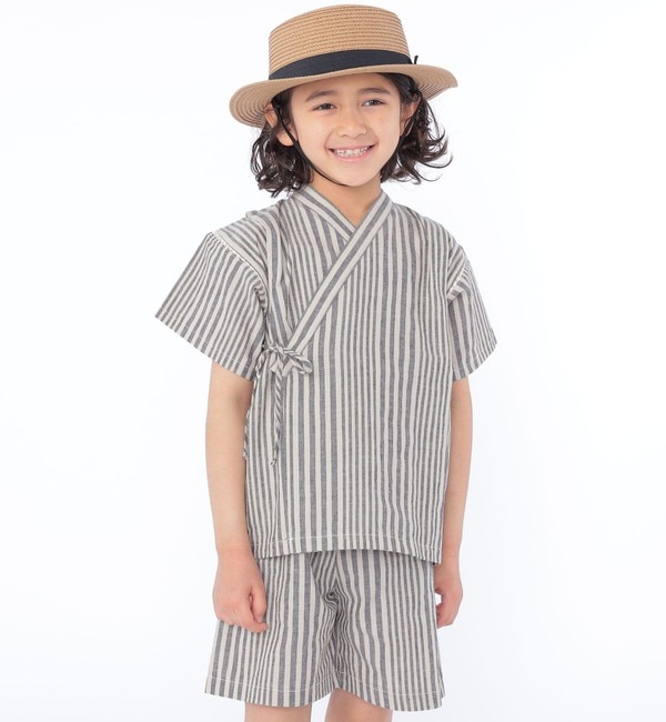 SHIPS KIDS:100～120cm / 綿麻 甚平|SHIPS(シップス)の通販｜アイルミネ