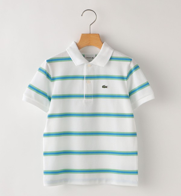 LACOSTE:100～130cm / ベーシック ボーダー ポロシャツ|SHIPS(シップス