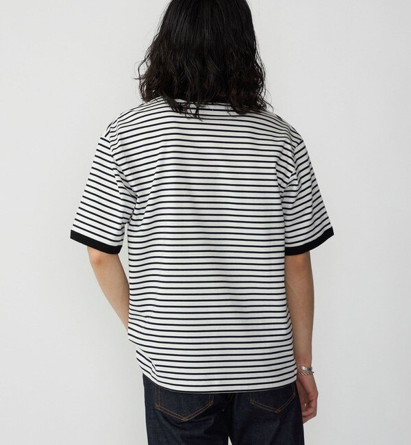 SHIPS: Albini オーガニックコットン リンガー Tシャツ|SHIPS(シップス