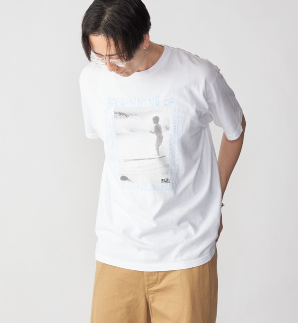 SHIPS: LIFE MAGAZINE サーフ フォト プリント Tシャツ|SHIPS(シップス