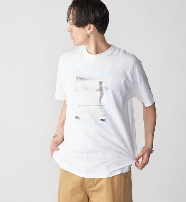 SHIPS: LIFE MAGAZINE サーフ フォト プリント Tシャツ|SHIPS(シップス