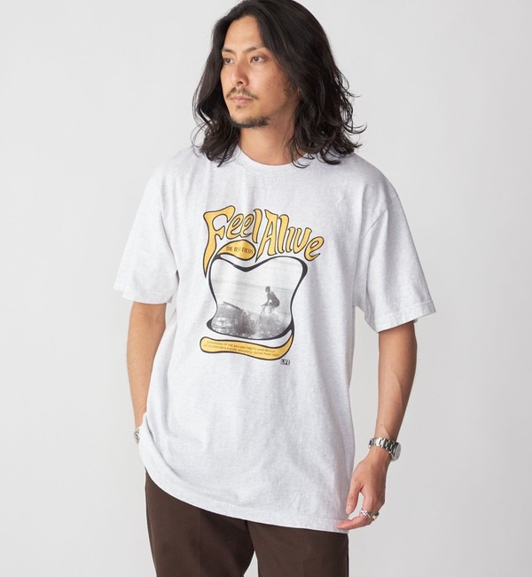 SHIPS: LIFE MAGAZINE サーフ フォト プリント Tシャツ|SHIPS(シップス