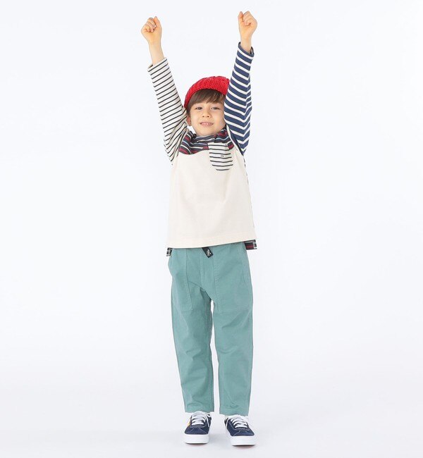 SHIPS KIDS別注】GRAMiCCi:100～160cm / クロップド パンツ|SHIPS