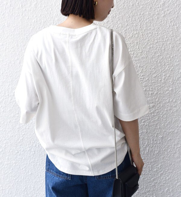 SHIPS別注】81BRANCA:5分袖 ロゴ TEE◇|SHIPS(シップス)の通販｜アイルミネ