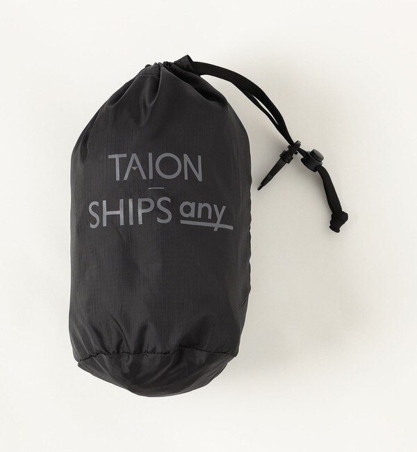 SHIPS any別注】TAION: 〈手洗い可能〉ダウン カーディガン 23AW