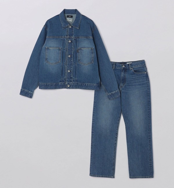 *SHIPS: CONE DENIM 12.5oz デニム トラッカージャケット（セットアップ対応）