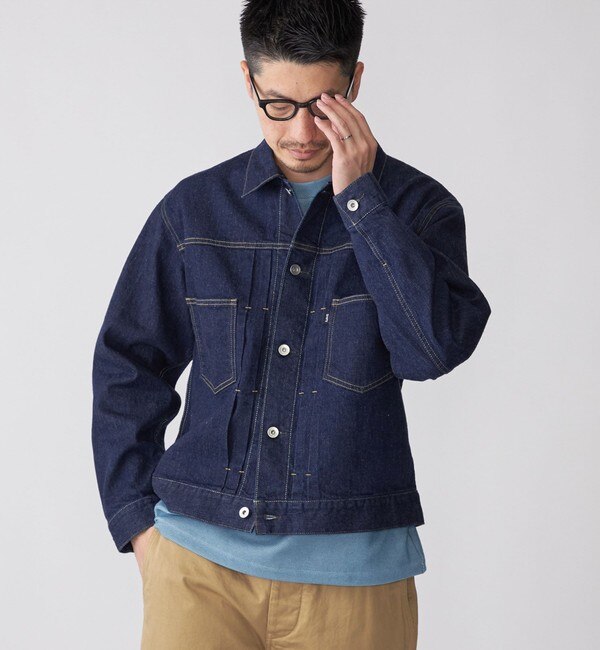 SHIPS: CONE DENIM 12.5oz デニム トラッカージャケット（セットアップ