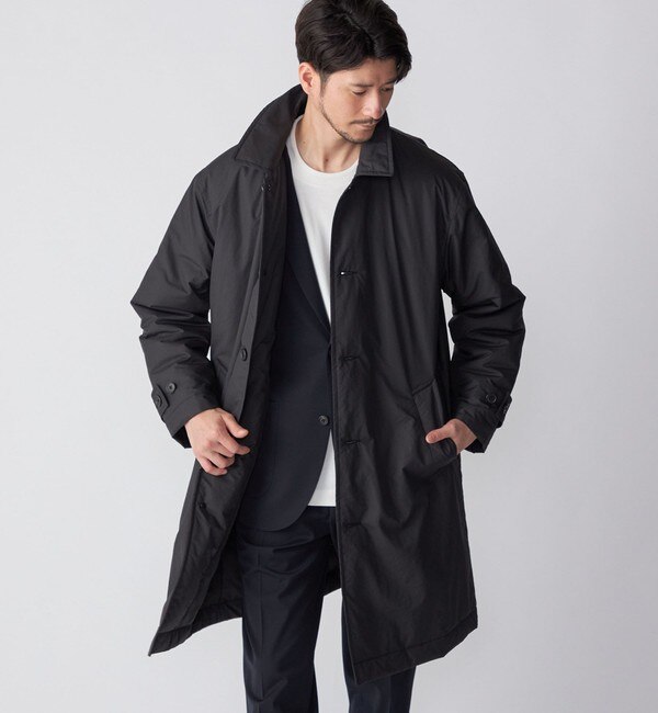 【新品】nanamica GORE-TEX ショートステンカラーコート 黒 XL