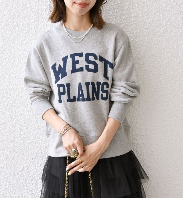SHIPS any◇THE KNiTS: 復刻 カレッジ　カットソー スウェット