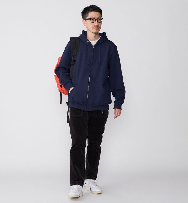 SHIPS別注】RUSSELL ATHLETIC: 9oz ウラケ ジップパーカー|SHIPS