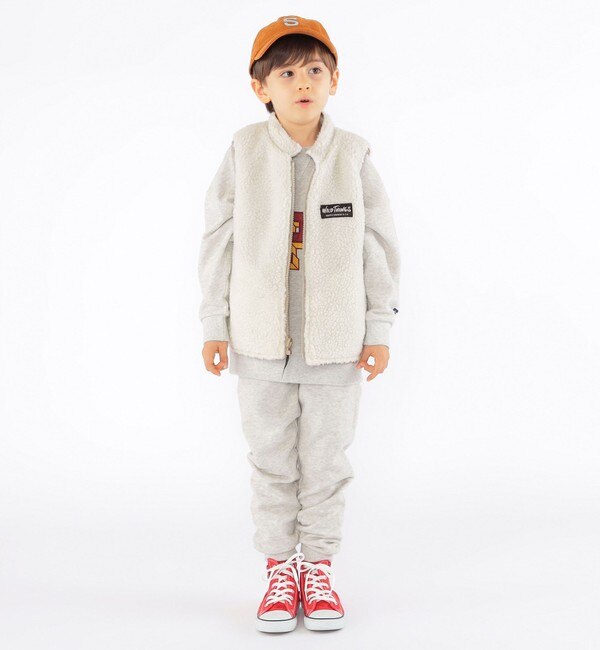 SHIPS KIDS別注】WILD THINGS:100～140cm / リバーシブル ベスト|SHIPS