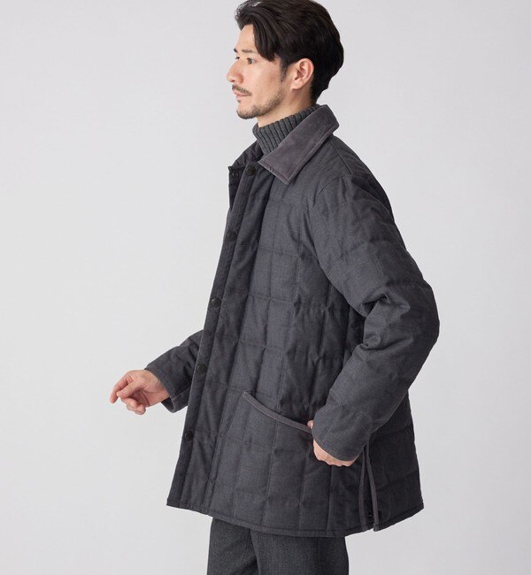 SHIPS別注】Barbour: LIDDESDALE/リッズデイル ウール/ポリエステル