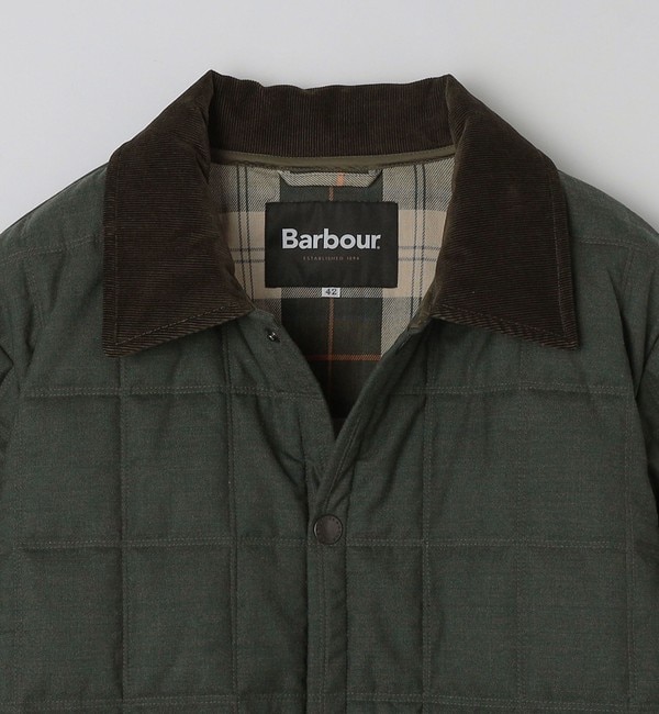 SHIPS別注】Barbour: LIDDESDALE/リッズデイル ウール/ポリエステル