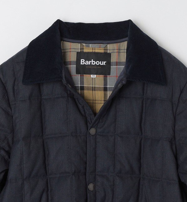 SHIPS別注】Barbour: LIDDESDALE/リッズデイル ウール/ポリエステル