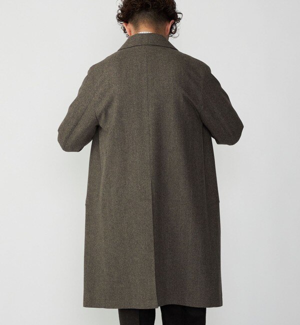 SHIPS: LORO PIANA FABRIC ストーム システム バルマカン コート|SHIPS ...