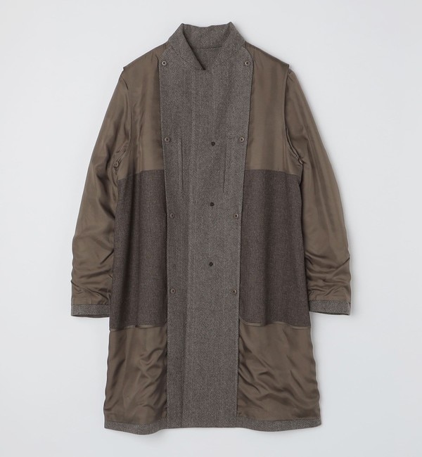 SHIPS: LORO PIANA FABRIC ストーム システム バルマカン コート|SHIPS