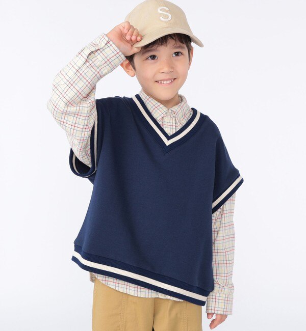 SHIPS KIDS:100～140cm / スウェット ベスト|SHIPS(シップス)の通販