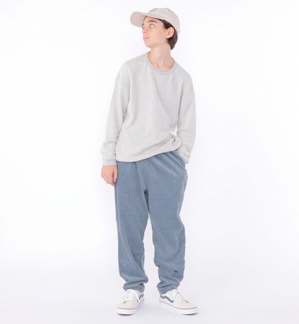 SHIPS KIDS:145～160cm / ポコポコ ワッフル 長袖 カットソー|SHIPS