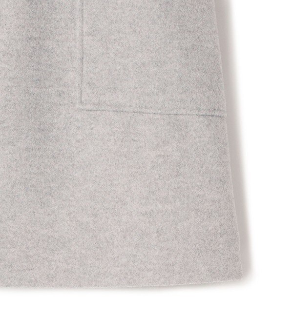 手洗い可能〉ニードル ストレッチ サイド ポケット ミニ スカート