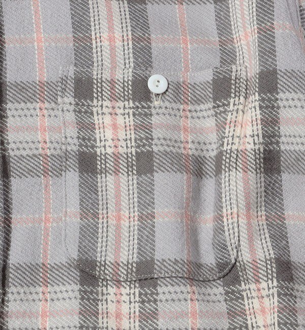 Southwick Gate Label: チェック レギュラーカラー 長袖 ネルシャツ