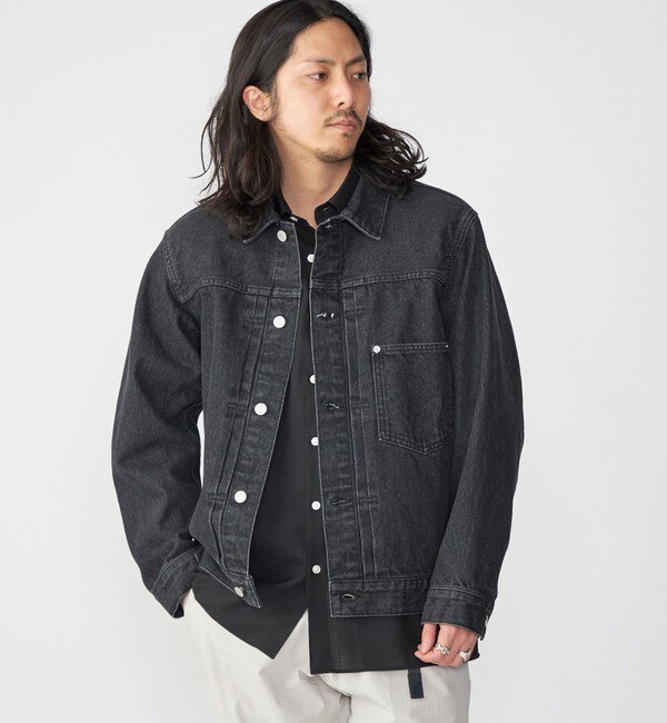 SHIPS: 〈セットアップ対応〉13.5oz リラックス デニム トラッカー