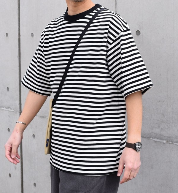 SHIPS any: ベーシック ボーダー リラックス Ｔシャツ 24SS◇|SHIPS