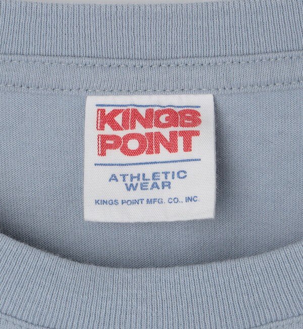 KINGS POINT: ロゴ プリント 長袖 Tシャツ