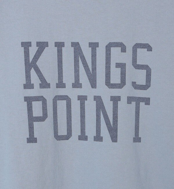 KINGS POINT: ロゴ プリント 長袖 Tシャツ