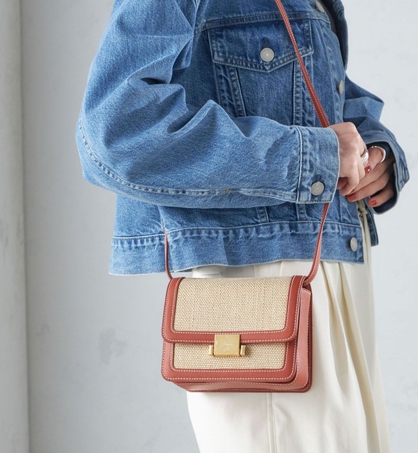 kabinett:BOX BAG MINI LINEN ◇|SHIPS(シップス)の通販｜アイルミネ