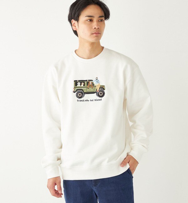 SHIPS any別注】LOS ANGELES APPAREL: ヘビーウェイト クルーネック スウェット◇|SHIPS(シップス)の通販｜アイルミネ