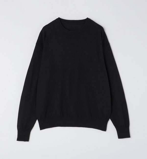 crepuscule: Silk Linen L/S ニット