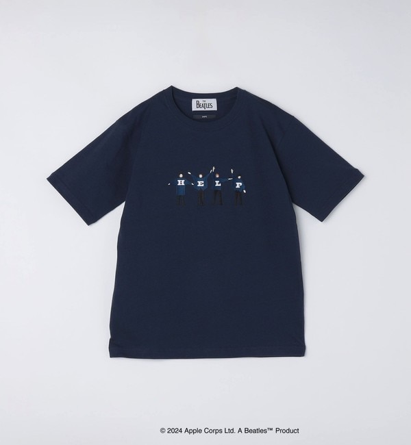 モテ系ファッションメンズ|【シップス/SHIPS】 *SHIPS: THE BEATLES エンブロイダリー Tシャツ 24SS