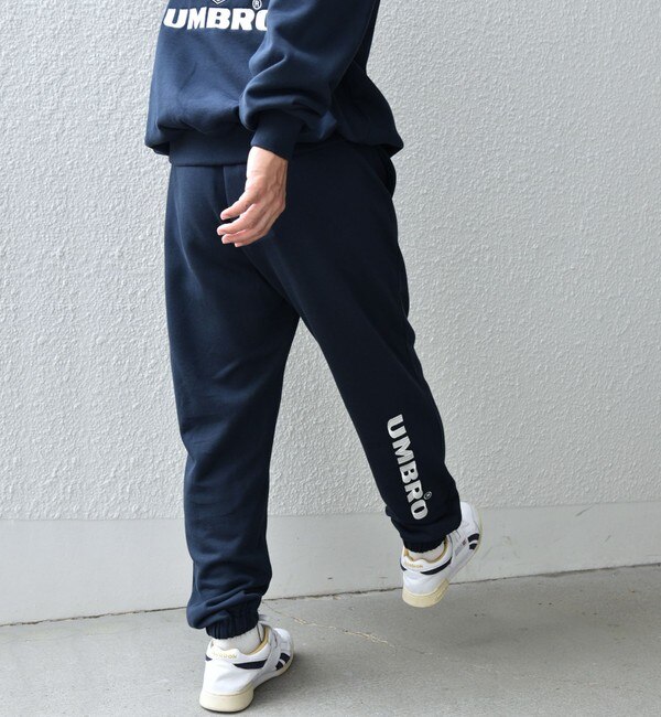 【SHIPS any別注】UMBRO: 90s ロゴ スウェット イージー パンツ(セットアップ対応)◇