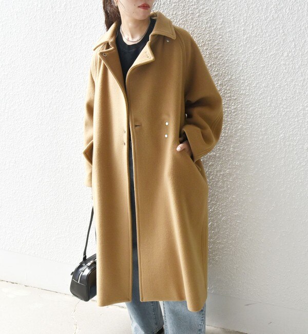 WEB限定】SHIPS any: バルマカーン コクーン コート 24FW|SHIPS