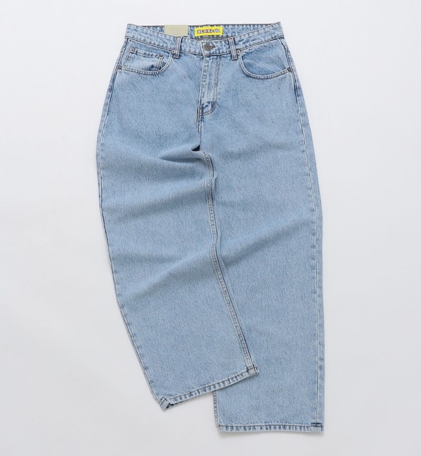 人気メンズファッション|【シップス/SHIPS】 NEO BLUE: PASTEL BLUE SKATE BAGGY JEANS