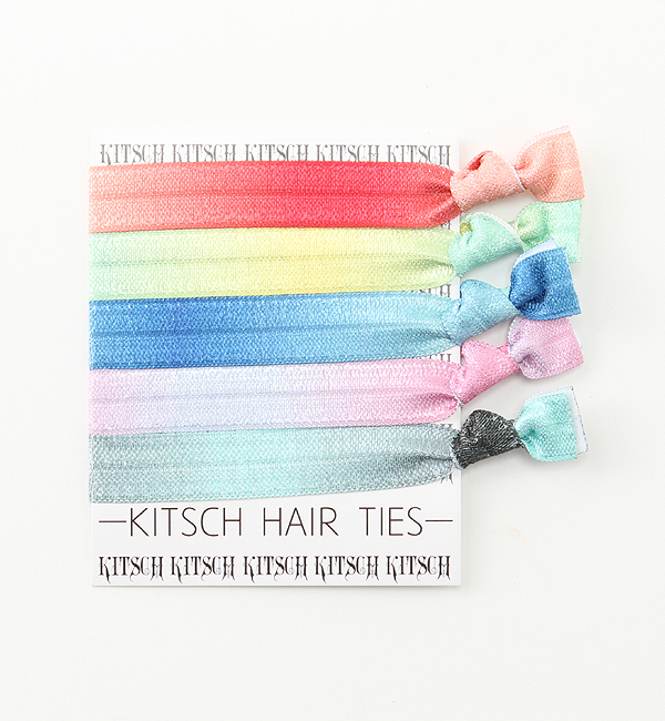 KITSCH:カラーヘアゴム