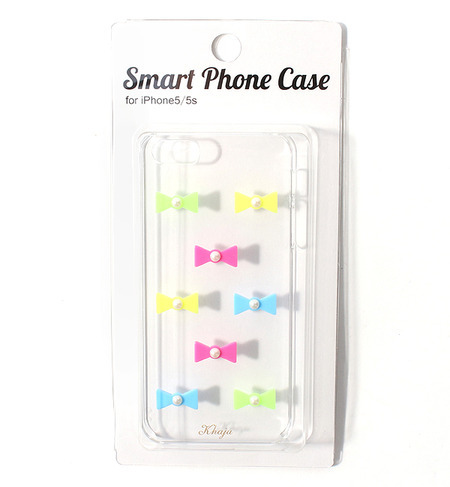 Khaju:iPhone5 クリアリボンカバー