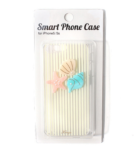 Khaju:iPhone5 ストライプシェルカバー