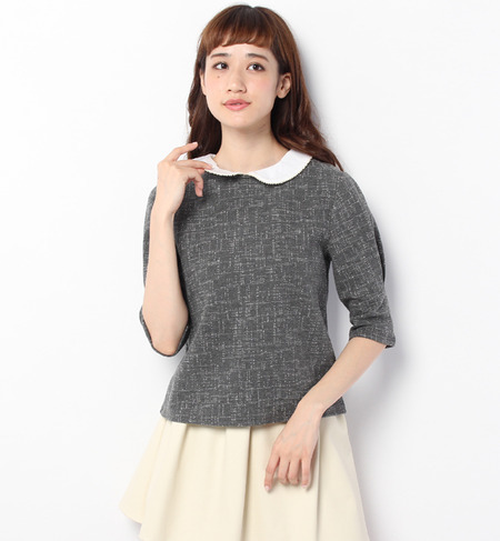 Khaju:ラウンドカラートップス