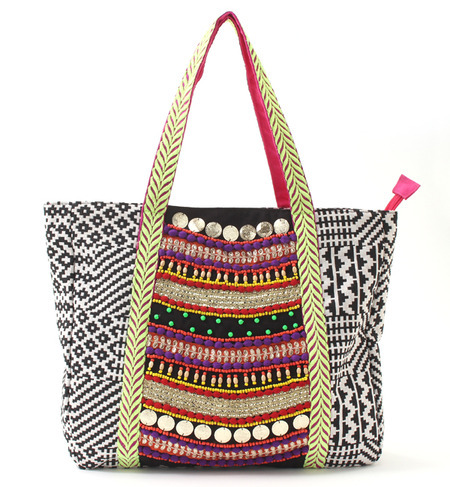 Fashion Folio:ビーズトート